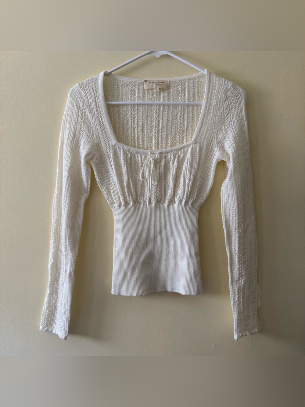 Sézane Elisia Sweater in Ecru 🤍
